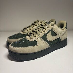 NEW NIKE Air Force 1 Low Dark Army Neutral Olive Gems Men’s Size 11
